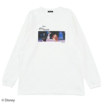 Disney(ディズニー)/わんわん物語】レディ＆トランプ/Tシャツ(L.W.C.