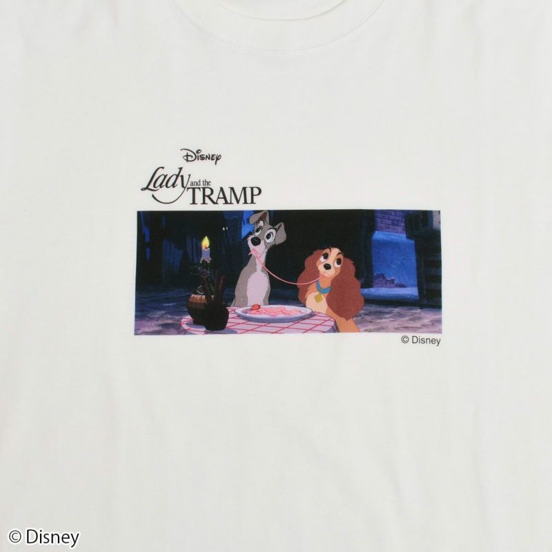 Disney】わんわん物語/レディ＆トランプ/ロングスリーブTシャツ(L.W.C.