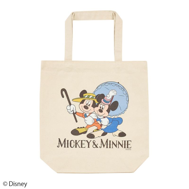 Disney(ディズニー)】ミッキーマウス＆ミニーマウス/トートバッグ 