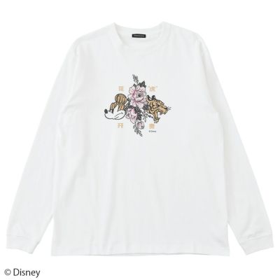 Disney ディズニー ミッキーマウス チャイナ風グラフィック 虎 ロングスリーブtシャツ L W C Graphic Collection L W C Official Online Store パニカムトーキョー公式通販サイト