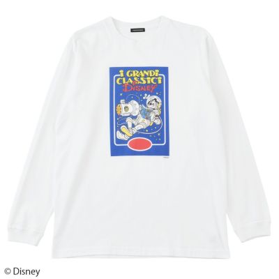 Disney ディズニー ミッキーマウス グーフィー 宇宙服 ロングスリーブtシャツ L W C Graphic Collection L W C Official Online Store パニカムトーキョー公式通販サイト