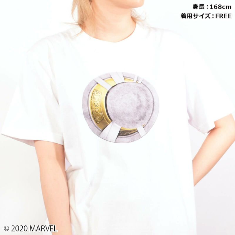 【MARVEL(マーベル)】ムーンナイト/Tシャツ A(ホワイト)(PONEYCOMB TOKYO)