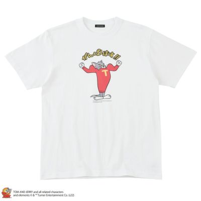 【TOM and JERRY(トムとジェリー)】“がんばります!!”/Tシャツ(L.W.C. GRAPHIC COLLECTION)