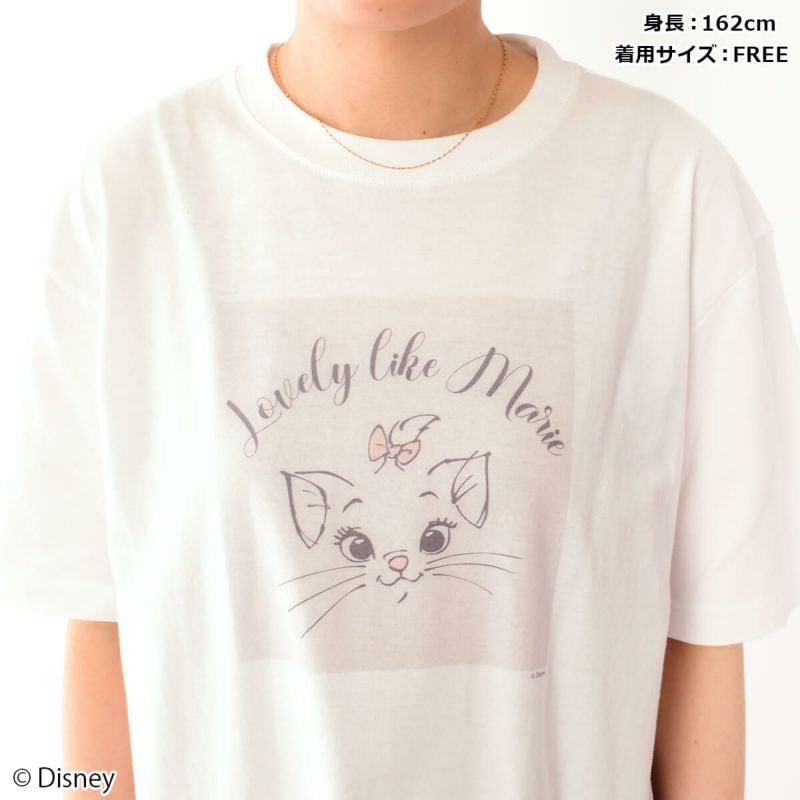 Disney】おしゃれキャット/マリー/Tシャツ(L.W.C. GRAPHIC