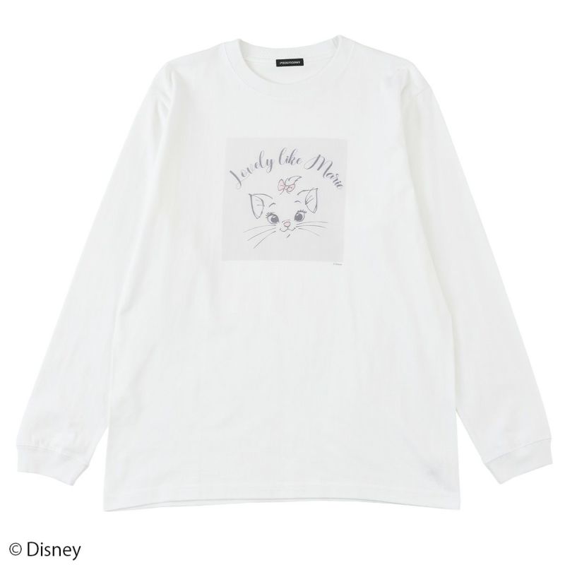 Disney】おしゃれキャット/マリー/ロングスリーブTシャツ(L.W.C. ...