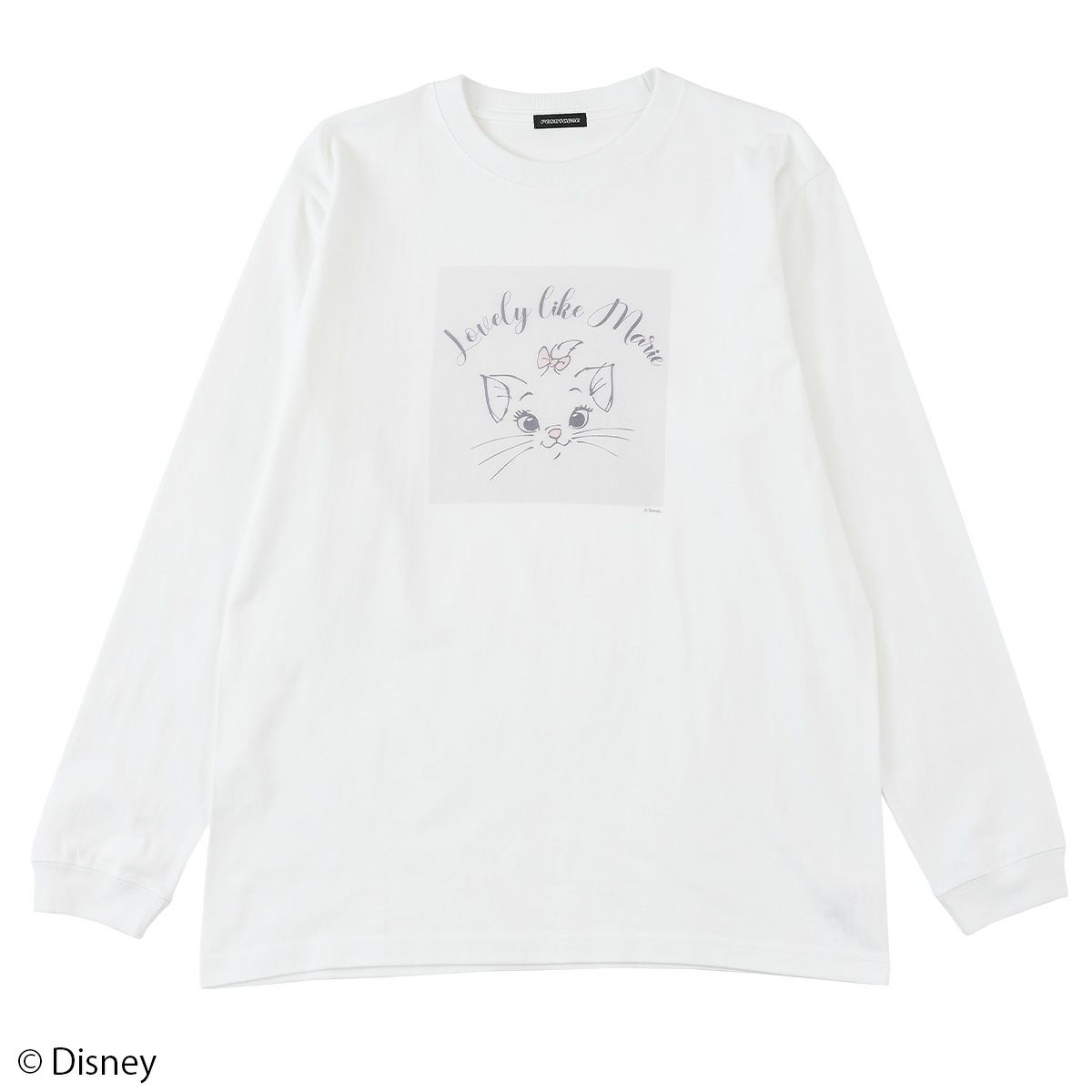 Disney】おしゃれキャット/マリー/ロングスリーブTシャツ(L.W.C. 
