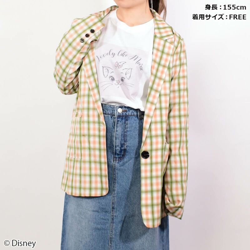 Disney】おしゃれキャット/マリー/ロングスリーブTシャツ(L.W.C.