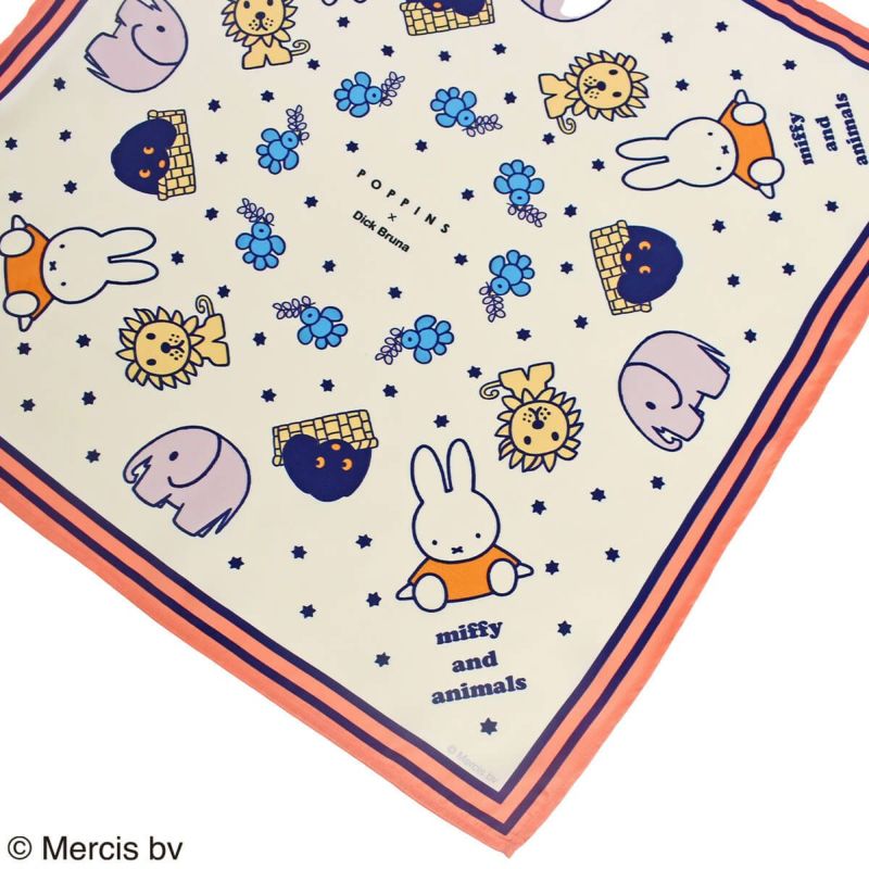 Miffy(ミッフィー)】スカーフ(POPPINS) | PONEYCOMB TOKYO OFFICIAL ONLINE STORE |  パニカムトーキョー公式通販サイト