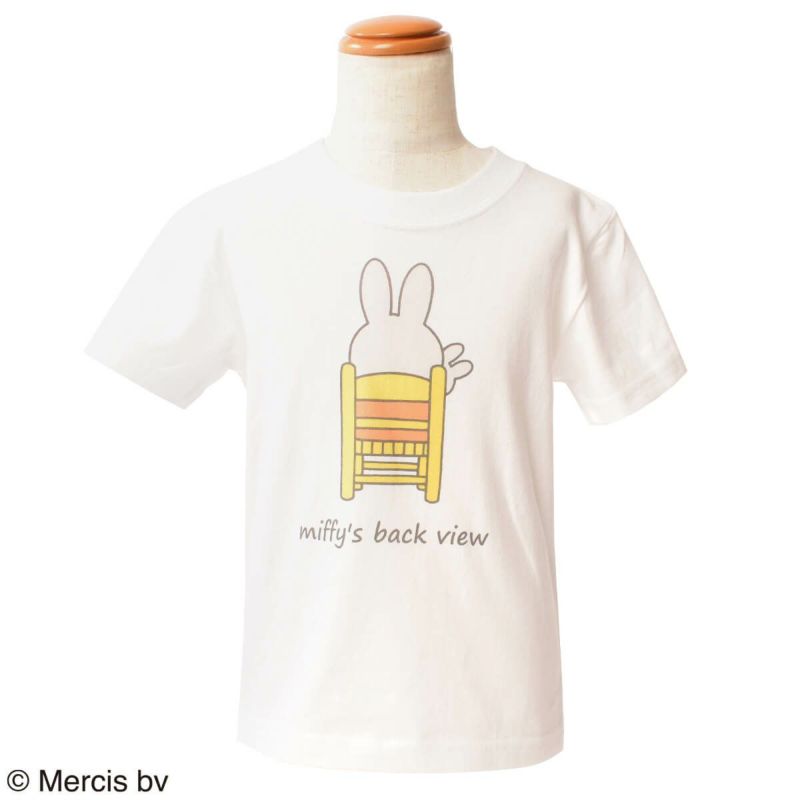 yumi  洋服タンス ミッフィープリント Miffy(ミッフィー)】ミッフィー後ろ姿/KidsTシャツ(110cm