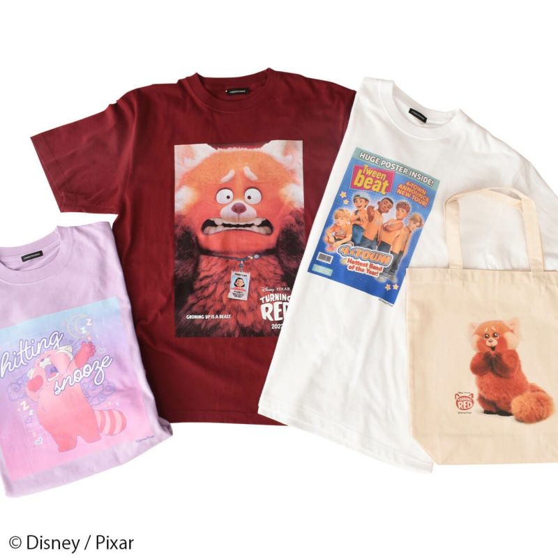 Disney＆Pixar】私ときどきレッサーパンダ/4☆TOWN/Tシャツ(PONEYCOMB TOKYO) | PONEYCOMB TOKYO  OFFICIAL ONLINE STORE | パニカムトーキョー公式通販サイト