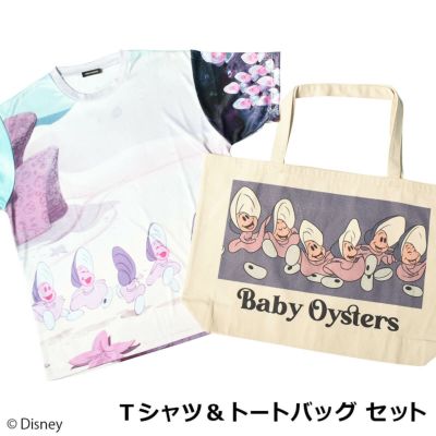 Disney ディズニー ふしぎの国のアリス ヤングオイスター Tシャツ トートセット Poneycomb Tokyo L W C Official Online Store パニカムトーキョー公式通販サイト