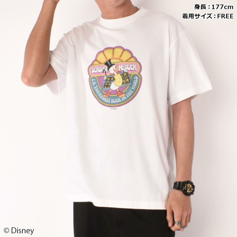 Disney】スクルージ・マクダック(お金持ち)/Tシャツ(PONEYCOMB TOKYO 