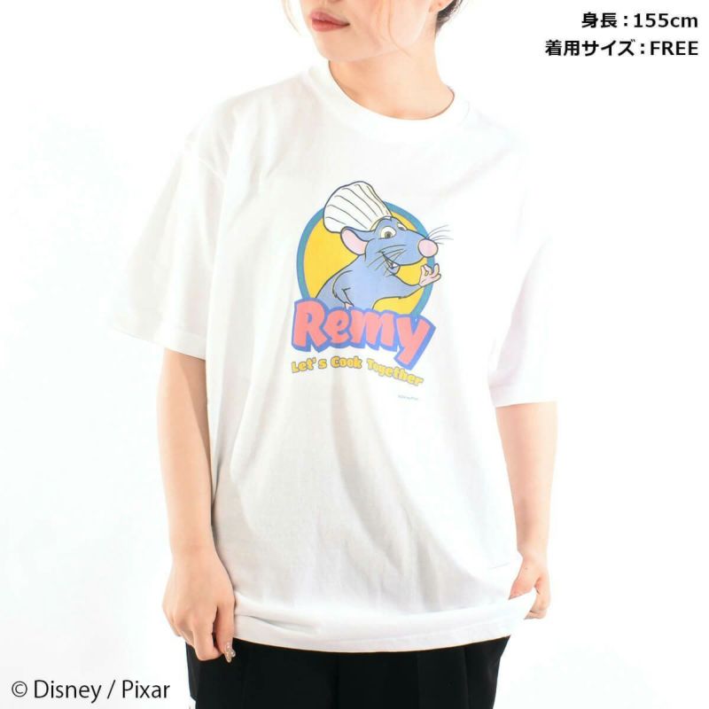 Disney＆Pixar】レミーのおいしいレストラン/レミー/Tシャツ＜ホワイト