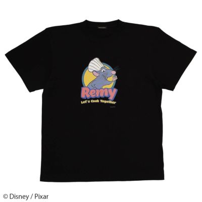 Disney＆Pixar】レミーのおいしいレストラン/レミー/Tシャツ＜ブラック