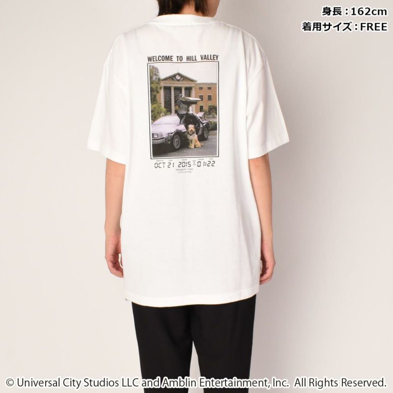 バック・トゥ・ザ・フューチャー】ヒルバレー/Tシャツ(PONEYCOMB TOKYO 