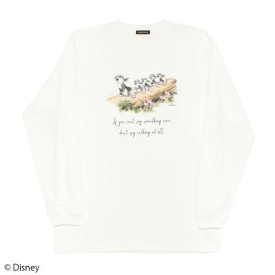 Disney】バンビ/とんすけ(サンパー)/ロングスリーブTシャツ(L.W.C. GRAPHIC COLLECTION) | PONEYCOMB  TOKYO OFFICIAL ONLINE STORE | パニカムトーキョー公式通販サイト