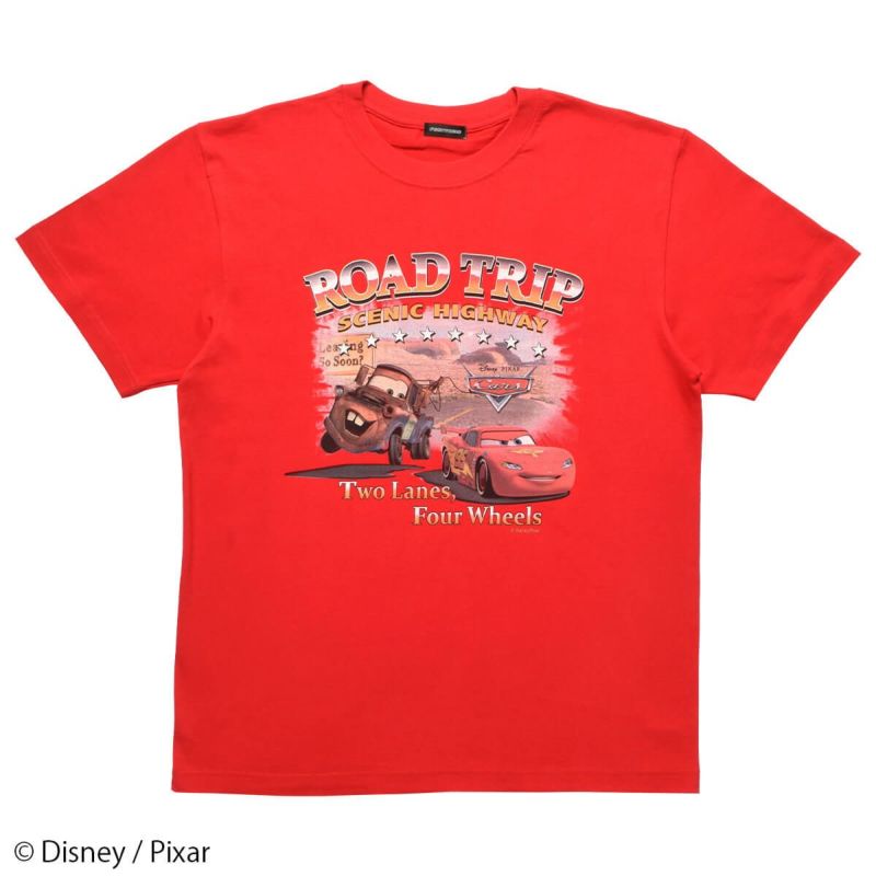 Disney&Pixar(ディズニー&ピクサー)/カーズ】ROAD TRIP/Tシャツ 