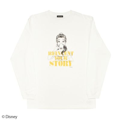 Disney】美女と野獣/ベル/ロングスリーブTシャツ(L.W.C. GRAPHIC