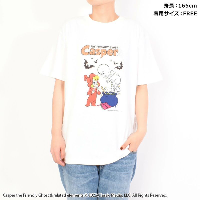 CASPER(キャスパー)】キャスパー＆ウェンディ/ハロウィン/Tシャツ