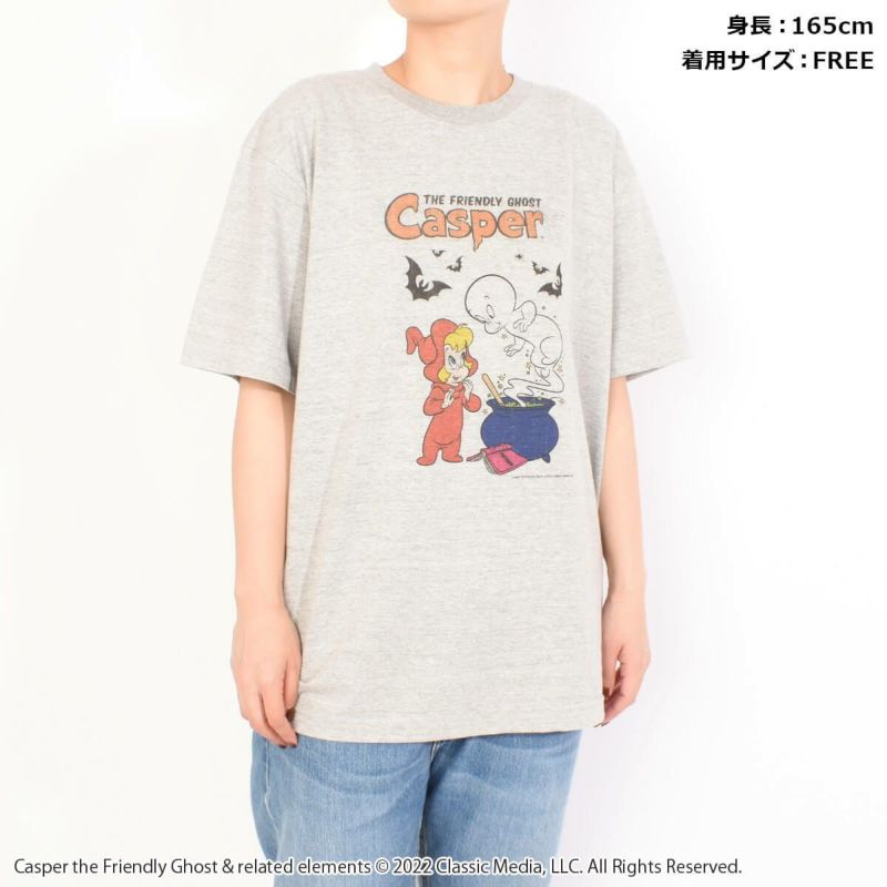 CASPER(キャスパー)】キャスパー＆ウェンディ/ハロウィン/Tシャツ