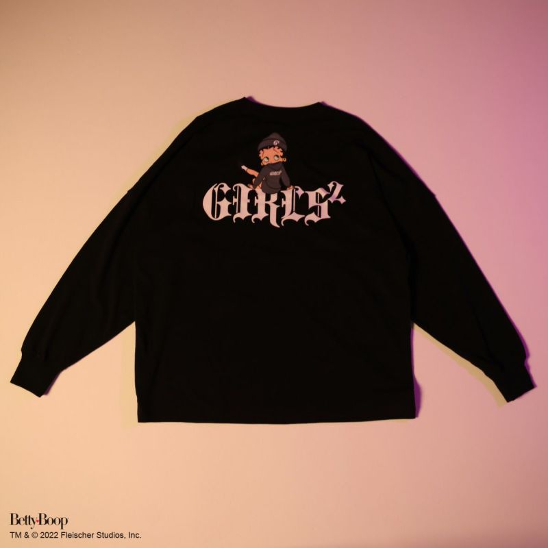 【BETTY BOOP™】Girls² コラボ BIGロンT(PONEYCOMB TOKYO)