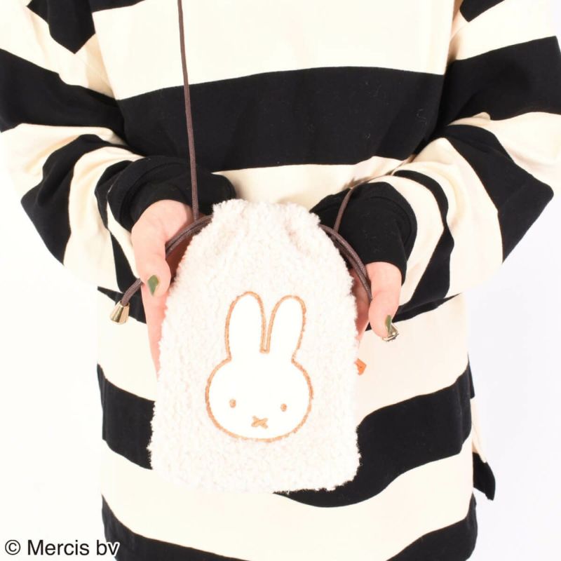 Miffy(ミッフィー)】ミッフィー/ボアマルチショルダーバッグ Miffy(ミッフィー)】ミッフィー/ボアマルチショルダーバッグ