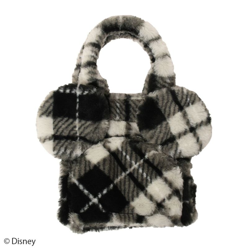 Disney】ミッキーマウス/イヤーモチーフファーバッグ(4GEEKs by