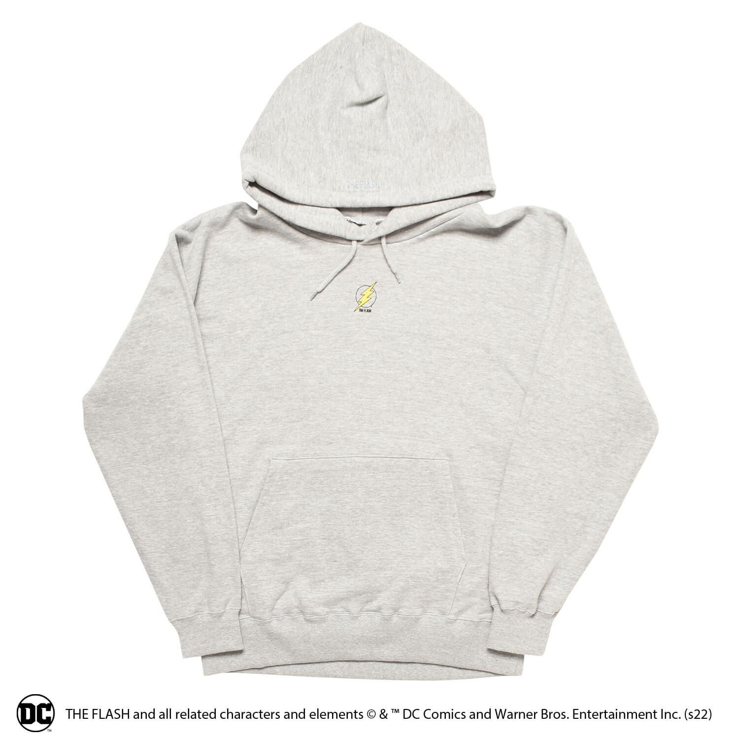 DC/THE FLASH】ワンポイント刺繍パーカー(BACK TO THE FIELD 