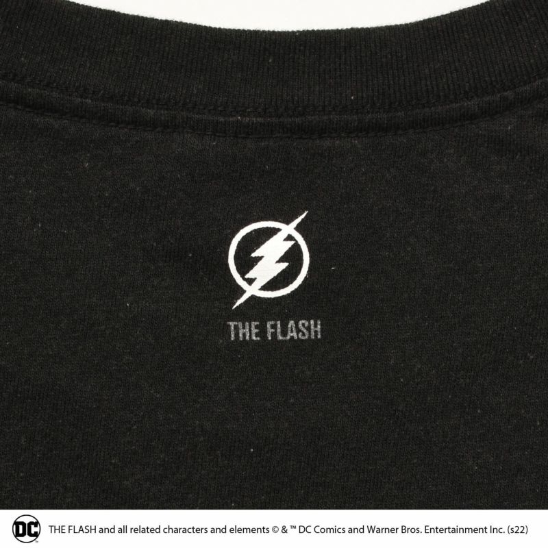 DC/THE FLASH】ヴィンテージ加工Tシャツ(BACK TO THE FIELD