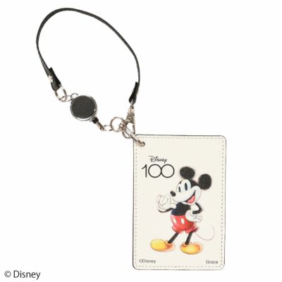 【Disney(ディズニー)】＜Disney100＞ミッキーマウス/パスケース＜受注＞(PONEYCOMB TOKYO)