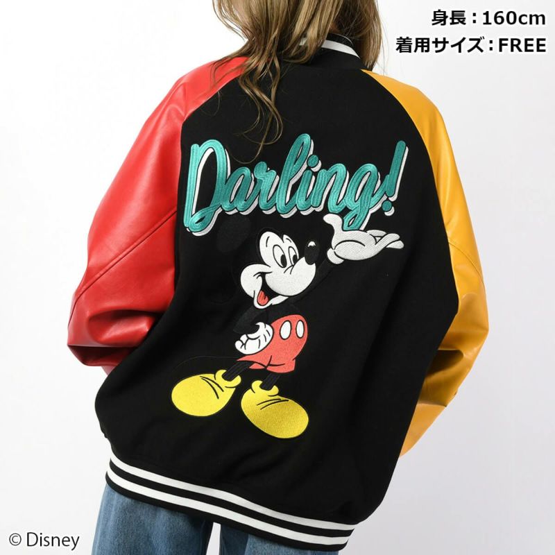 Disney(ディズニー)】ミッキーマウス/スタジャン(PONEYCOMB TOKYO
