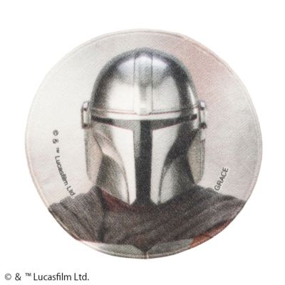 【STAR WARS(スター・ウォーズ)/マンダロリアン】マンダロリアン/丸型ハンドタオル(PONEYCOMB TOKYO)