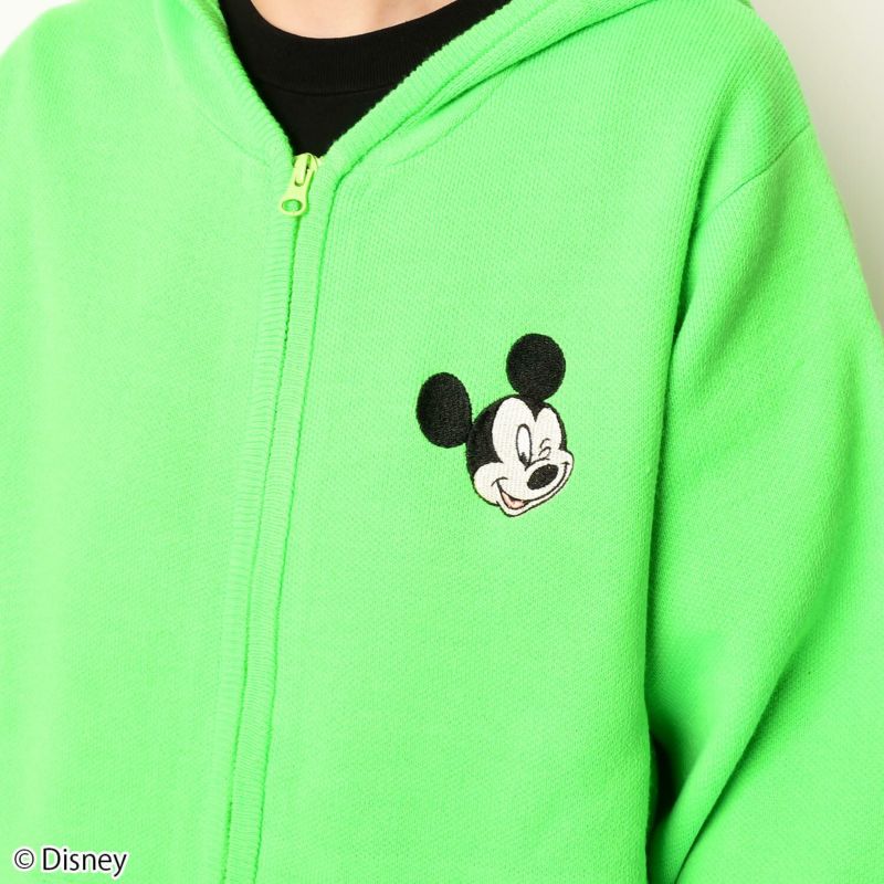 Disney(ディズニー)】ミッキーマウス/刺繍ニットパーカー(BACK