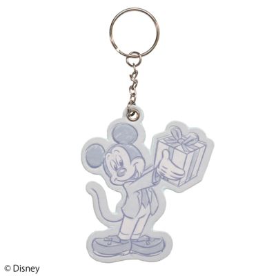 Disney】ミッキー/フェイクレザーキーホルダー(PONEYCOMB TOKYO