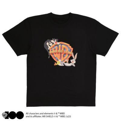 【WB100周年】WBロゴ/ルーニー・テューンズ/Tシャツ＜受注