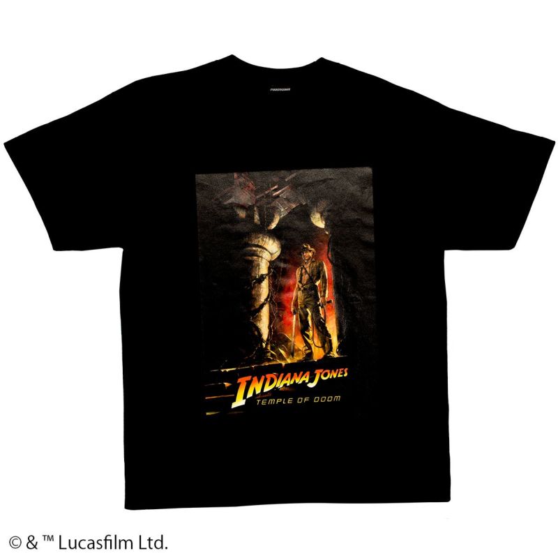 INDIANA JONES】インディ・ジョーンズ/魔宮の伝説/ポスターアート/Tシャツ(PONEYCOMB TOKYO) | PONEYCOMB  TOKYO OFFICIAL ONLINE STORE | パニカムトーキョー公式通販サイト