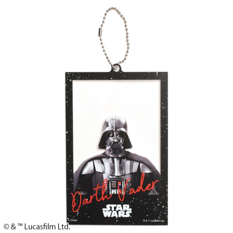 スターウォーズセレブレーション　アミダラ　ダースベイダーバッジ　ストラップ付き スターウォーズセレブレーションアミダラダースベイダーバッジ