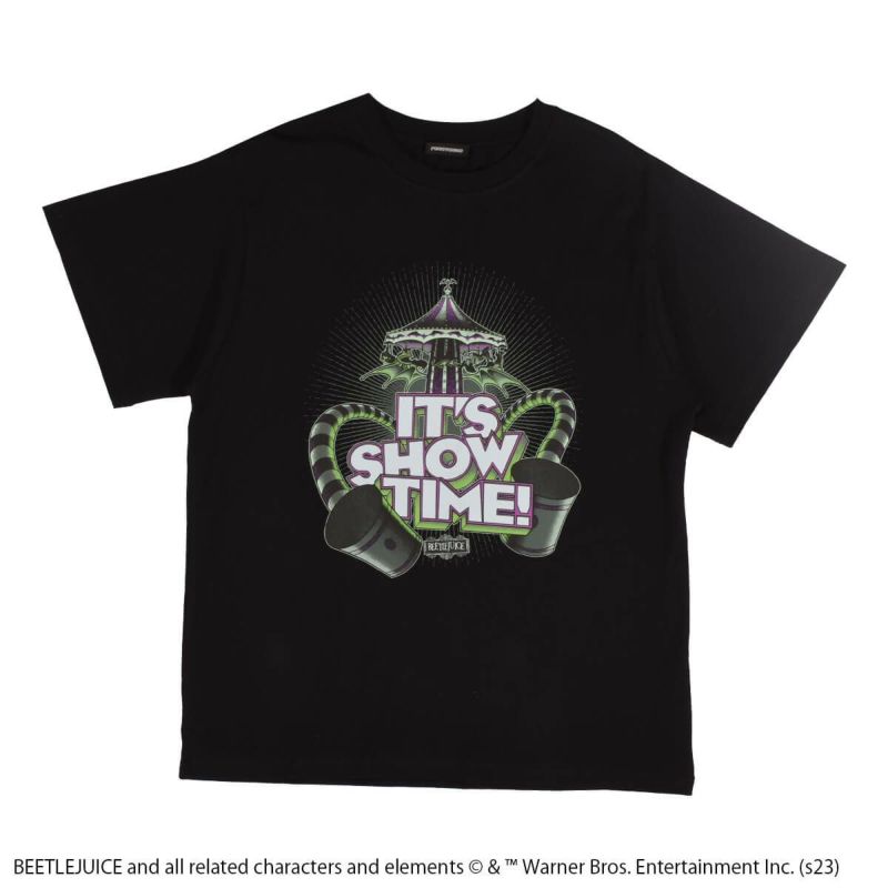 【BEETLEJUICE（ビートルジュース）】IT'S SHOW TIME！/Tシャツ (PONEYCOMB TOKYO) | PONEYCOMB  TOKYO OFFICIAL ONLINE STORE | パニカムトーキョー公式通販サイト
