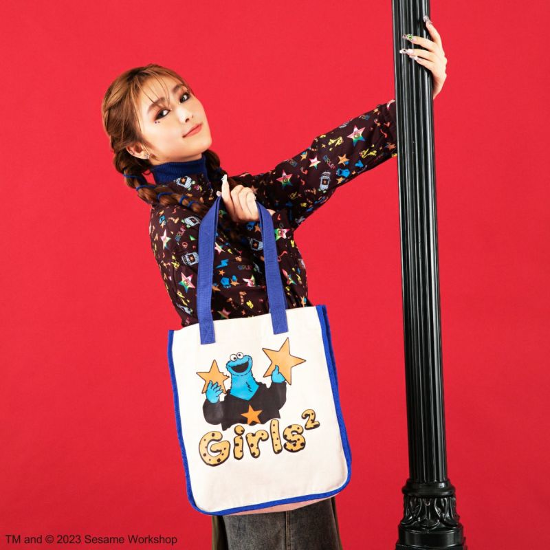 SESAME STREET(セサミストリート)】Girls2コラボ/クッキーモンスター/トートバッグ(PONEYCOMB TOKYO) |  PONEYCOMB TOKYO OFFICIAL ONLINE STORE | パニカムトーキョー公式通販サイト