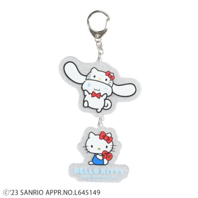 Sanrio character's】ハローキティ50th/ポムポムプリン/アクリルバッグ