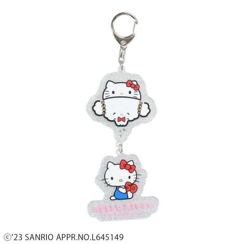 Sanrio character's】ハローキティ50th/こぎみゅん/アクリルバッグ