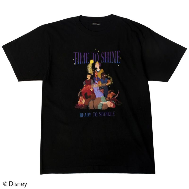 【Disney】ウィッシュ/TIME TO SHINE/Tシャツ(PONEYCOMB 