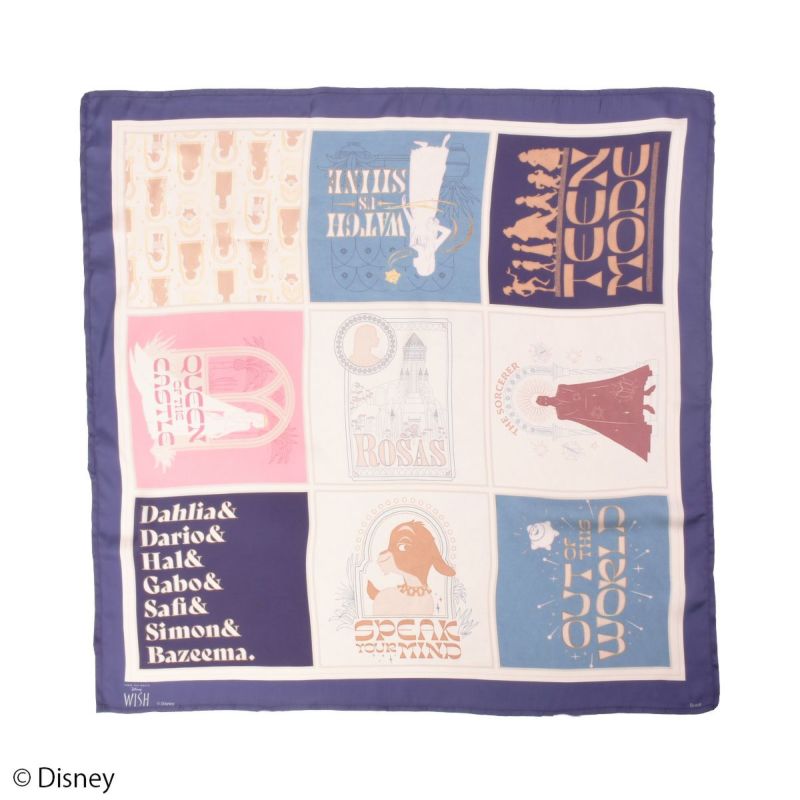 DLP30周年 スカーフパアトラクションモチーフ DLP30周年 スカーフパアトラクションモチーフ