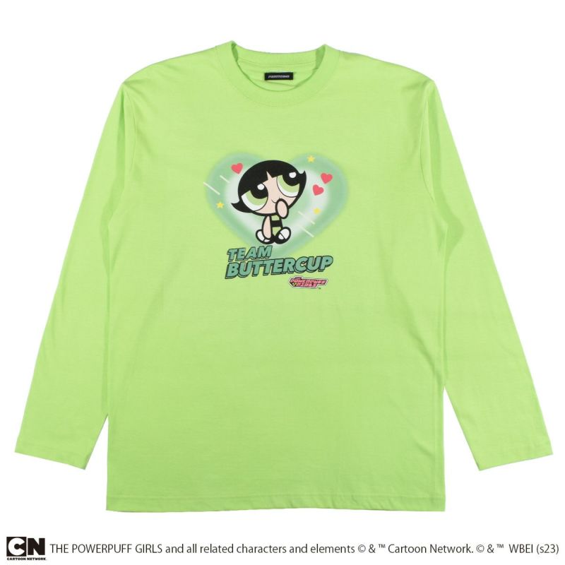 【THE POWERPUFF GIRLS(パワーパフ ガールズ)】バターカップ/ロングスリーブTシャツ(PONEYCOMB TOKYO) |  PONEYCOMB TOKYO OFFICIAL ONLINE STORE | パニカムトーキョー公式通販サイト