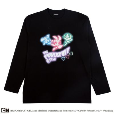 【THE POWERPUFF GIRLS】ロングスリーブTシャツ(PONEYCOMB TOKYO)