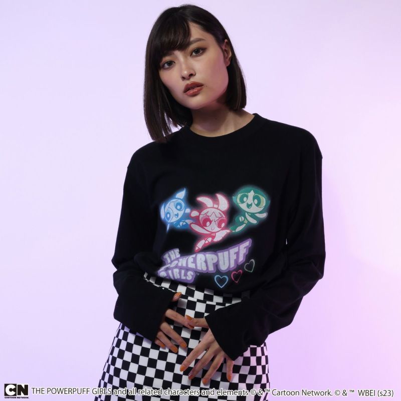 THE POWERPUFF GIRLS】ロングスリーブTシャツ(PONEYCOMB TOKYO) | PONEYCOMB TOKYO OFFICIAL  ONLINE STORE | パニカムトーキョー公式通販サイト