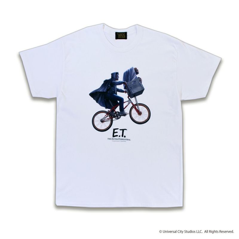 E.T. The Extra-Terrestrial(E.T.)】空飛ぶ自転車/Tシャツ(TWM