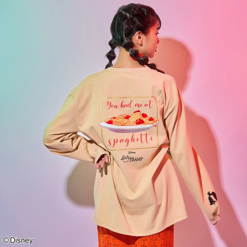 【Disney】US Disney Parks わんわん物語 男女兼用 半袖Tシャツ Disney - 【DISNEYVINTAGE】90s USA製 101匹わんちゃん半袖T