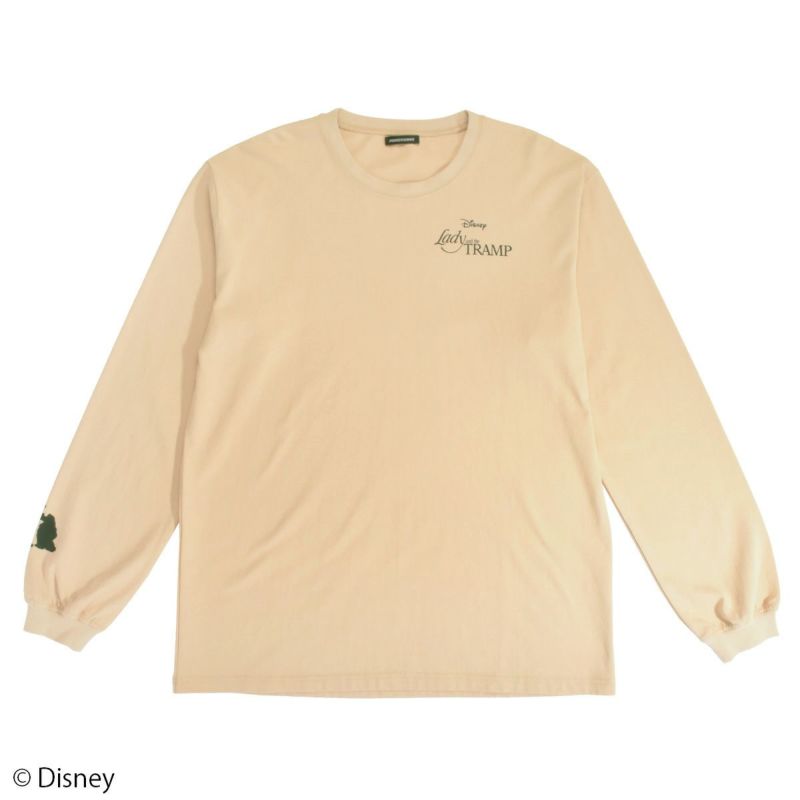 Disney】わんわん物語/ロングスリーブTシャツ(PONEYCOMB TOKYO