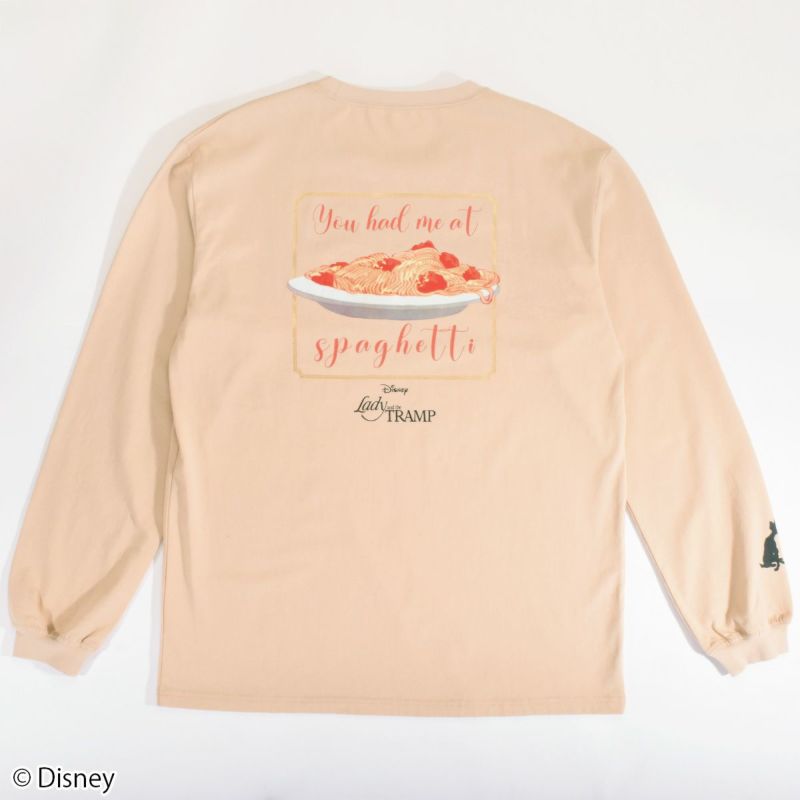 【Disney】わんわん物語/ロングスリーブTシャツ(PONEYCOMB TOKYO) | PONEYCOMB TOKYO OFFICIAL  ONLINE STORE | パニカムトーキョー公式通販サイト